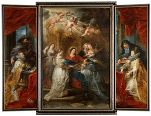 Le triptyque de Saint Ildefonso